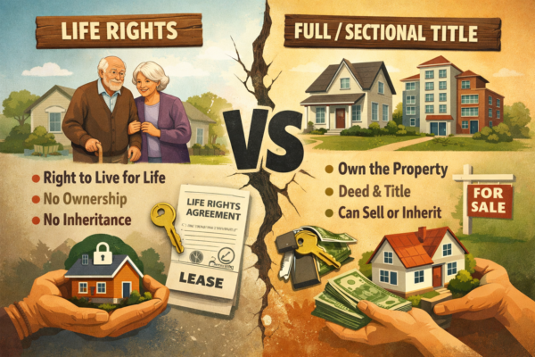 Life Rights vs Sectional Title in Retirement Villages in South Africa